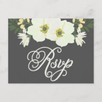 Jaune joli anémones Floral RSVP