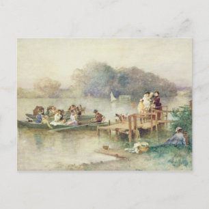 Invitation Carte Postale La fête du mariage