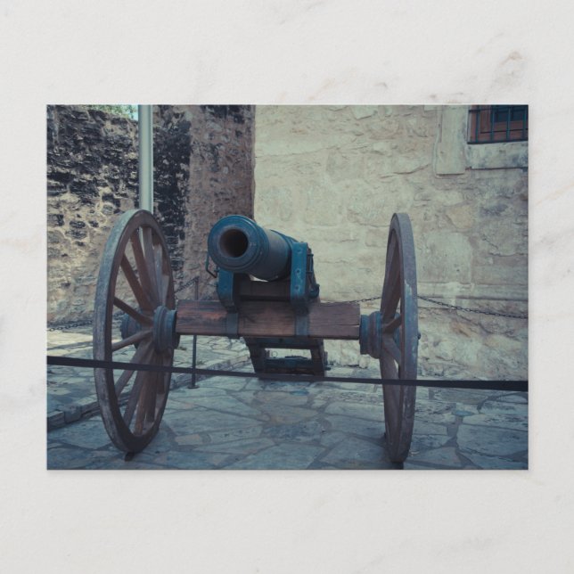 Invitation Carte Postale L'Alamo, San Antonio, Texas (Devant)
