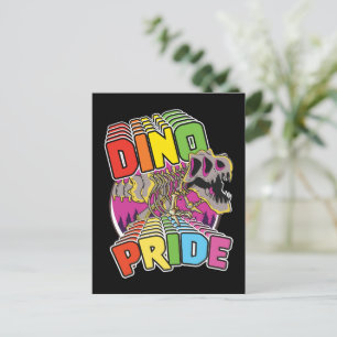 Invitation Carte Postale Logo de Dino Pride