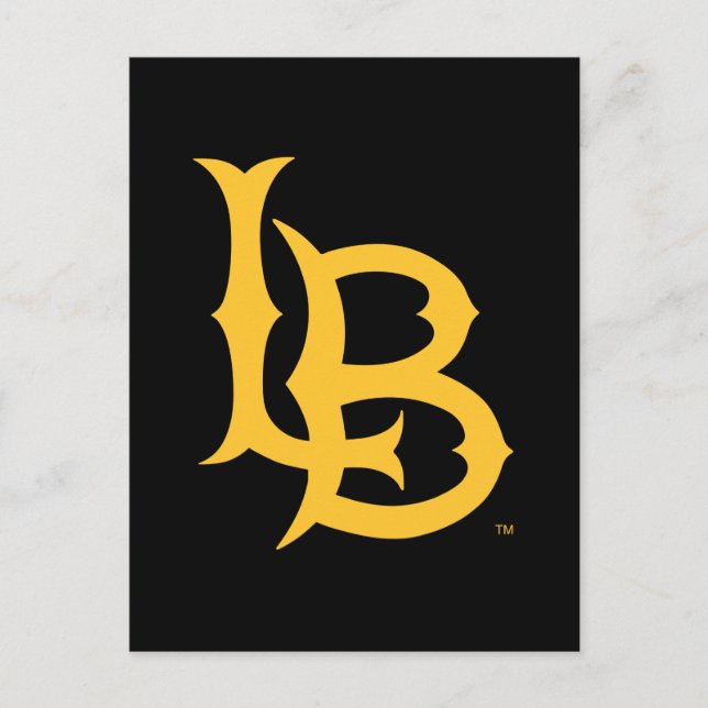 Invitation Carte Postale Logo de Long Beach State (Devant)