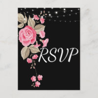 Lumières de chaîne Whimsical noir RSVP