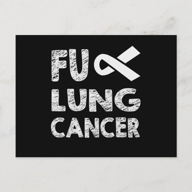 Invitation Carte Postale Lung Awareness Pearl Ribbon (Devant)