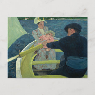 Invitation Carte Postale Mary Cassatt - La fête de la navigation
