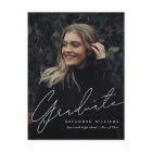 Moderne et tendance Script simple Photo Graduation