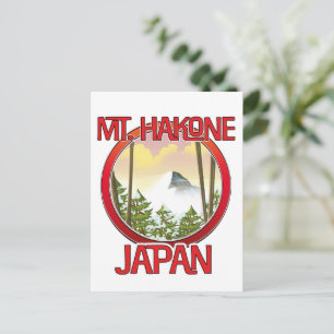 Invitation Carte Postale Mont Hakone Japon
