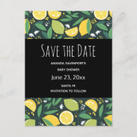 Motif de Fruits de citron jaune et de citron jaune