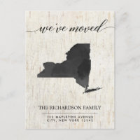 Moving faire-part, État de New York
