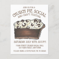 Pie Social Pi Day Party Dessert Bake Vente Slice