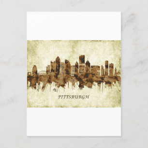Invitation Carte Postale Pittsburgh Pennsylvania