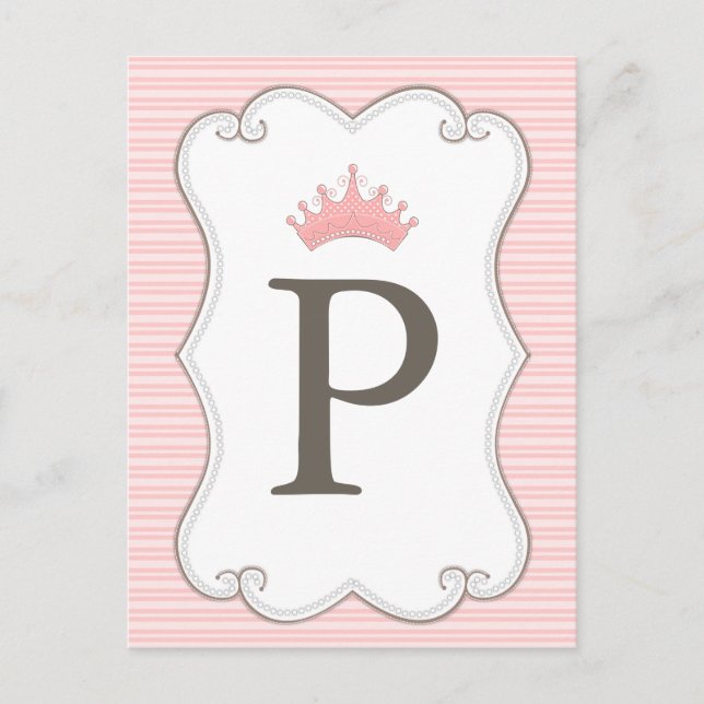 Invitation Carte Postale Princesse Anniversaire Faites vos propres Bannière (Devant)