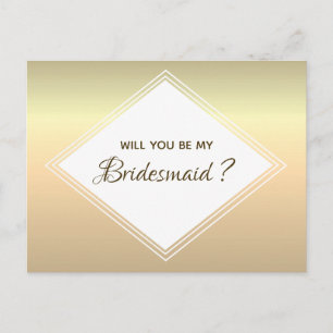 Invitation Carte Postale Proposition simple d'aide-ménagère