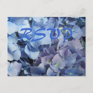 Invitation Carte Postale Réception de mariage de RSVP