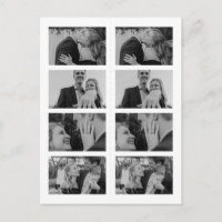 Retro Photo Signet Enregistrer l'invitation Date