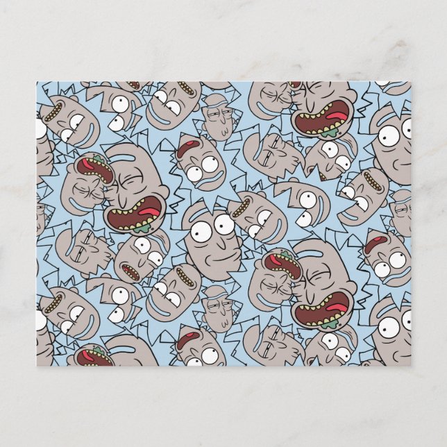 Invitation Carte Postale RICK ET MORTY™ | Rick's Moods (Devant)