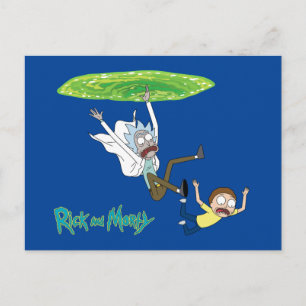 Invitation Carte Postale RICK ET MORTY™   Sortie du portail