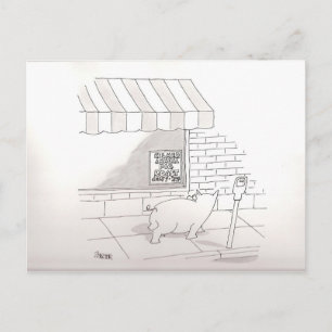 Invitation Carte Postale Rôti de porc