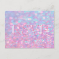 RSVP | Lumières Bokeh rose
