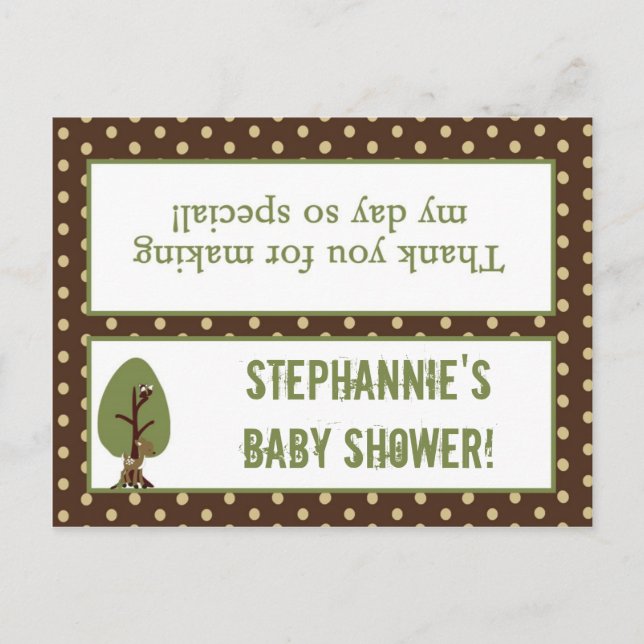 Invitation Carte Postale Sac de Goody Topp Enchanted Hollow Forest (Devant)