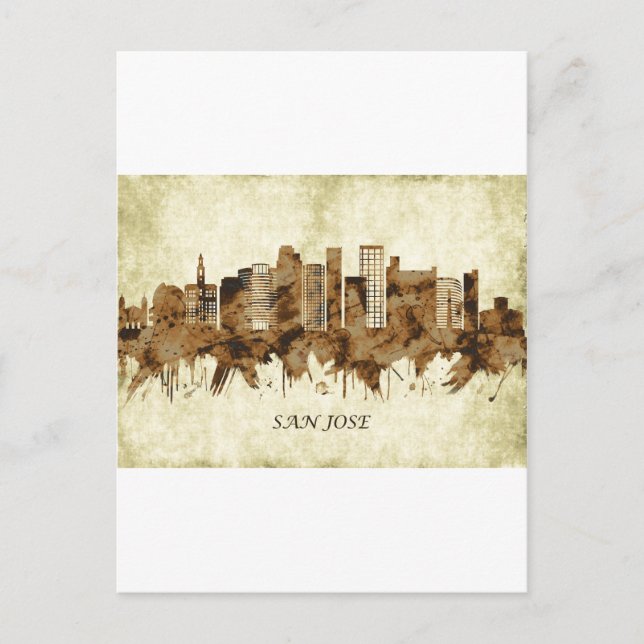 Invitation Carte Postale San Jose California (Devant)