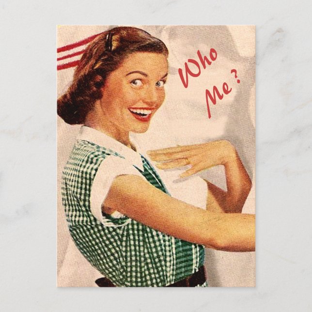 Invitation Carte Postale serez-vous ma demoiselle d'honneur, servante d'hon (Devant)