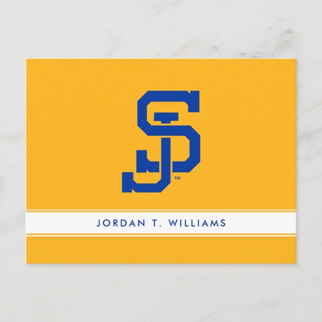 Invitation Carte Postale SJ Spartans (Devant)