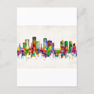 Invitation Carte Postale Skyline de Richmond