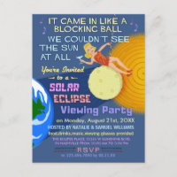 Solaire Eclipse Party Funny Retro Sun Viewing 2017