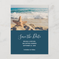 Starfish sur une plage de sable Photo