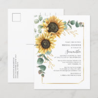 Tournesol floral Fête des mariées géométrique mode