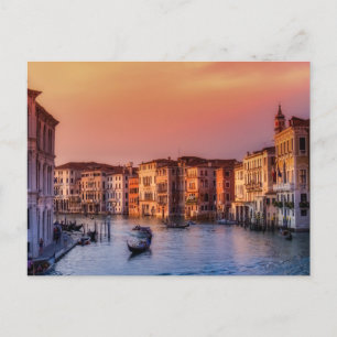 Invitation Carte Postale Venise, Italie