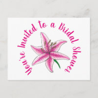 Vous êtes invité Fleur de Lys Rose Enterrement de