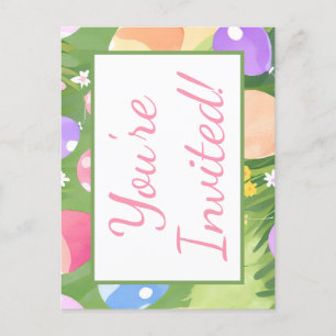 Invitation Carte Postale Vous êtes invités !