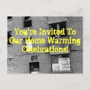 Invitation Carte Postale Vous êtes invités à nos Fêtes du Réchauffement à l