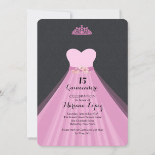 Invitation Carton d'invitation à la fête d'anniversaire pour 
