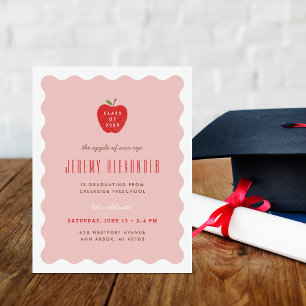 Invitation Carton d'invitation à la fête de fin d'études de l