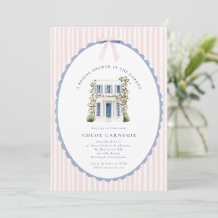 Invitation Carton d'invitation à la garden-party de mariage C