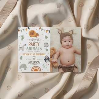 Invitation Carton d'invitation à une fête d'anniversaire Safa