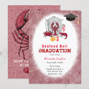 Invitation Carton d'invitation à une fête de remise de diplôm