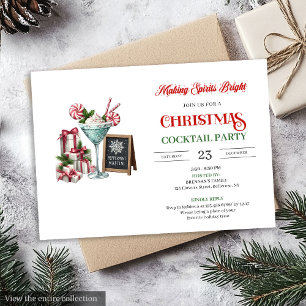 Invitation Carton d'invitation à une soirée de cocktails de N