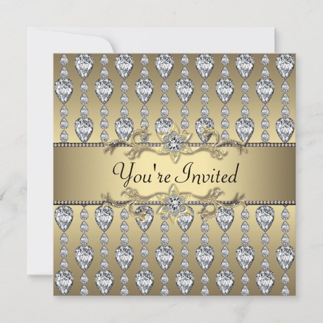 Invitation Carton d'invitation à une soirée pour toutes occas (Devant)