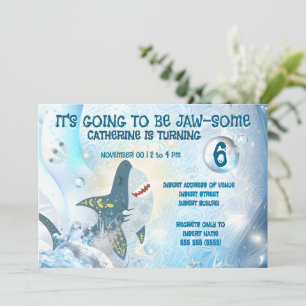 Invitation Carton d'invitation d'anniversaire pour enfants Re