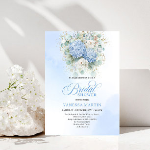 Invitation Carton d'invitation de douche de mariée aux horten