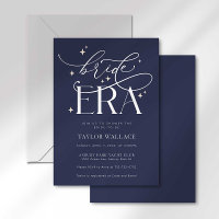 Carton d'invitation de la fête de mariage de l'ère
