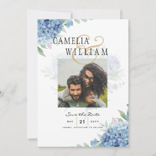 Invitation Carton d'invitation de mariage au code QR avec Hyd