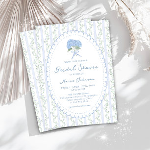 Invitation Carton d'invitation de mariage avec rayures d'hort