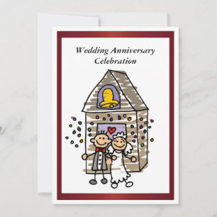 Invitation Carton d'invitation de mariage drôle