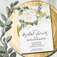 Carton d'invitation de mariage élégant aux roses b