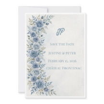 Carton d'invitation de mariage floral lavande pous