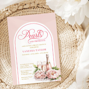 Invitation Carton d'invitation de mariage Perles Chic et Pros
